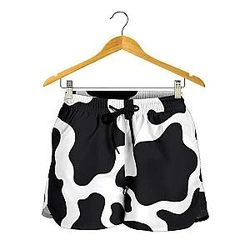 Uncategorized - Cow Print Womens Shorts Official Merch CL1211