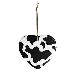 Cow Print Pins - Classic Cow Ceramic Ornaments Official Merch CL1211