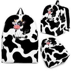 Cow Print Backpacks - Premium Cow Print Backpack Official Merch CL1211