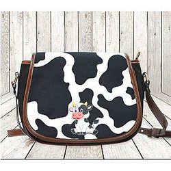 Cow Print Bags - Exclusive Cow Saddle Bag Official Merch CL1211