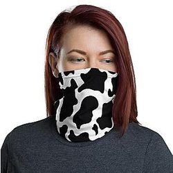 Cow Print Face Masks - Cow Print Neck Gaiter Official Merch CL1211