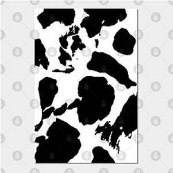Cow Print Posters - cow print 2.0 Poster TP0212