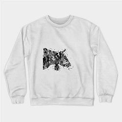 Cow Print Sweatshirts - Highland cow Sweatshirt TP0212
