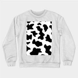 Cow Print Sweatshirts - Cow Print Sweatshirt TP0212