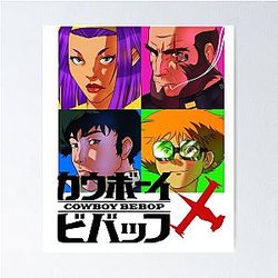 Cowboy Bebop - Swordfish Anime Poster