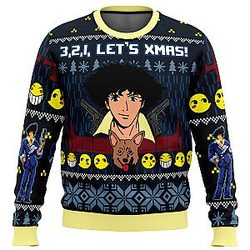  Cowboy Bebop 3, 2, 1, Let’s Xmas! Ugly Christmas Sweater