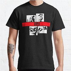 Cowboy Bebop T-Shirts - 1, 2, 3 Let's go! Classic T-Shirt RB2910