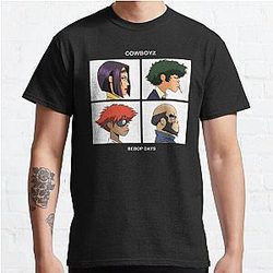 Cowboy Bebop T-Shirts - Bebop Days Classic T-Shirt RB2910