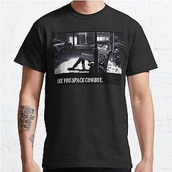 Cowboy Bebop T-Shirts - Cowboy Bebop See You Space Cowboy Classic T-Shirt RB2910