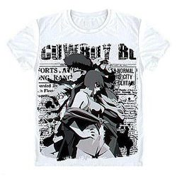 Cowboy Bebop T-Shirts - Cowboy Bebop Shirt Spike, Valentine, Jet Black, Edward and Ein AM2910
