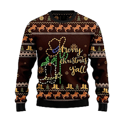 Cowboy Boots Christmas Ugly Christmas Sweater