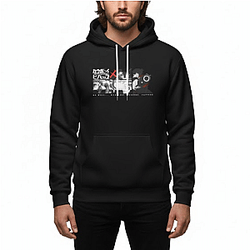 Cowboy Bebop Hoodie Anime Noir Aesthetic Print