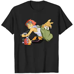 Edward and Ein Dog PTTT2404  Cowboy Bebop T-Shirts