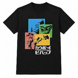 Cowboy Bebop Anime T-Shirt NTT1509 Cowboy Bebop T-Shirts