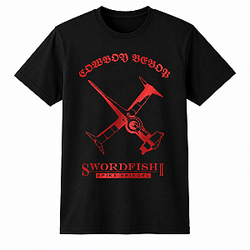 Cowboy Bebop Swordfish T-Shirt NTT1509 Cowboy Bebop T-Shirts