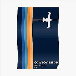 Cowboy Bebop Posters - Cowboy Bebop Poster Minimalist  Poster RB2910
