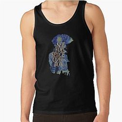 Cowboy Bebop Tank Tops - See you space cowboy Starry night Tank Top RB2910