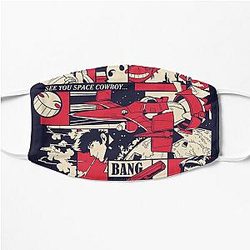 Cowboy Bebop Face Masks - Bebop Pattern Flat Mask RB2910