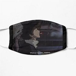 Cowboy Bebop Face Masks - whatever happens, happens - cowboy bebop Flat Mask RB2910