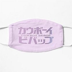 Cowboy Bebop Face Masks - Cowboy Bebop Logo Flat Mask RB2910