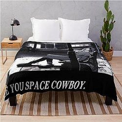Cowboy Bebop Blanket - Cowboy Bebop See You Space Cowboy Throw Blanket RB2910