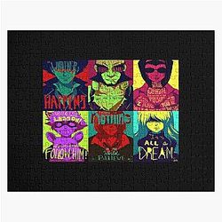 Cowboy Bebop Puzzles - COWBOY BEBOP TEXT COLOR RECTANGLE  Jigsaw Puzzle RB2910