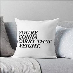 Cowboy Bebop Pillows - You're Gonna Carry That Weight Throw Pillow Cover RB2910