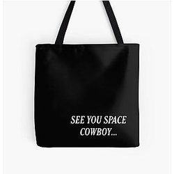 Cowboy Bebop Bags - See You Space Cowboy All Over Print Tote Bag RB2910
