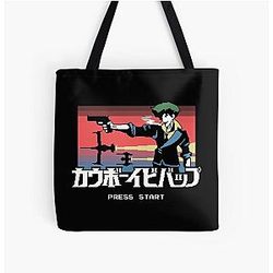 Cowboy Bebop Bags - Retro Bebop All Over Print Tote Bag RB2910