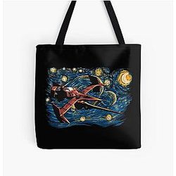 Cowboy Bebop Bags - Cowboy Bebop - Starfish All Over Print Tote Bag RB2910