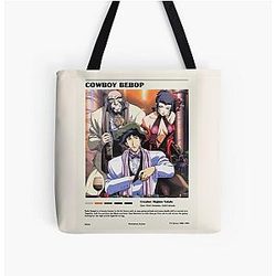 Cowboy Bebop Bags - Anime Poster All Over Print Tote Bag RB2910