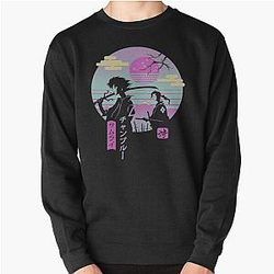 Cowboy Bebop Sweatshirts - Anime Samurai Chillhop Pullover Sweatshirt RB2910