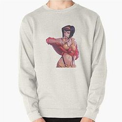 Cowboy Bebop Sweatshirts - Faye Valentine  Pullover Sweatshirt RB2910