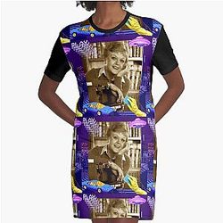 Jessica Graphic T-Shirt Dress