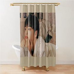 Hyungjun Cravity Shower Curtain