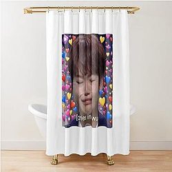 Hyeongjun Cravity Shower Curtain