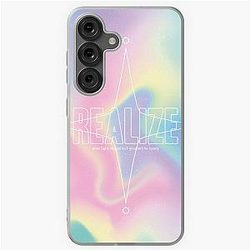 CRAVITY "Realize" kpop fanart lyric poster Samsung Galaxy Soft Case