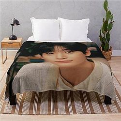 Jungmo Cravity Throw Blanket