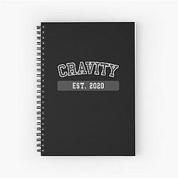 Kpop College - CRavity - Kpop Merch for Kpop Fans Spiral Notebook