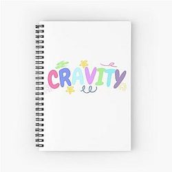 Cravity Kpop Spiral Notebook