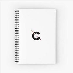 Lesbian Creativity Logo Spiral Notebook