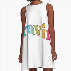 Cravity Multi Color A-Line Dress