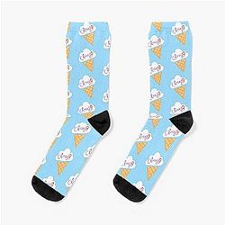 Cloud 9 Cravity Ice Cream Art Socks