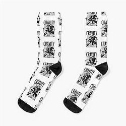 Cravity Kpop Boygroup Vintage Design Socks