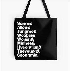 CRavity & Members Name All Print Tote Bag