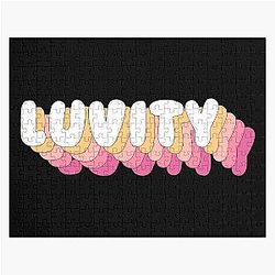 Cravity - Luvity Fandom Name Pink  PINK PEACH Jigsaw Puzzle