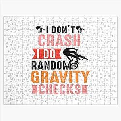 I Don't Crash, Mountain Biking Checks, Cool Puzzle
