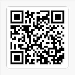 Cravity Flame QR Code Sticker