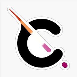 Lesbian Craft Logo Sticker