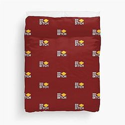 Bok Bitch - Crazy Rich Asians Design in White - Chicken are Bitches Duvet Cover